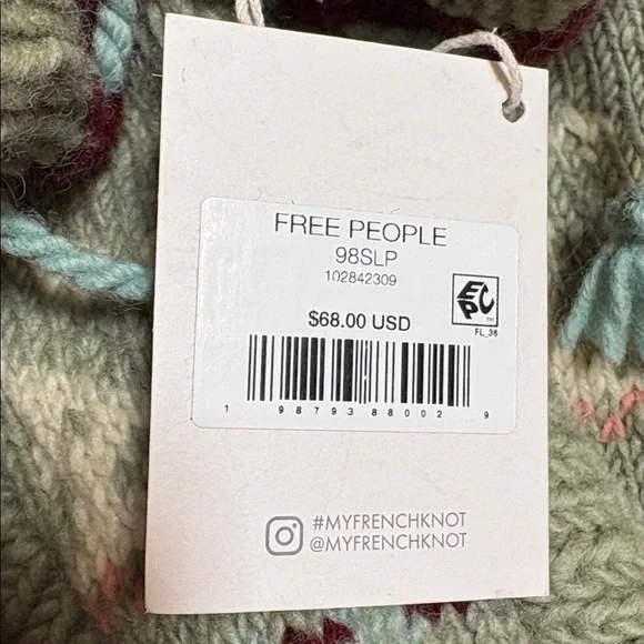 FP French Knot Slipper Socks - Picture 6 of 9